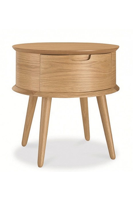 Norway Round Bedside Cabinet